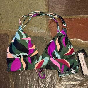 Hula Honey Green and Pink Bikini Swimwear